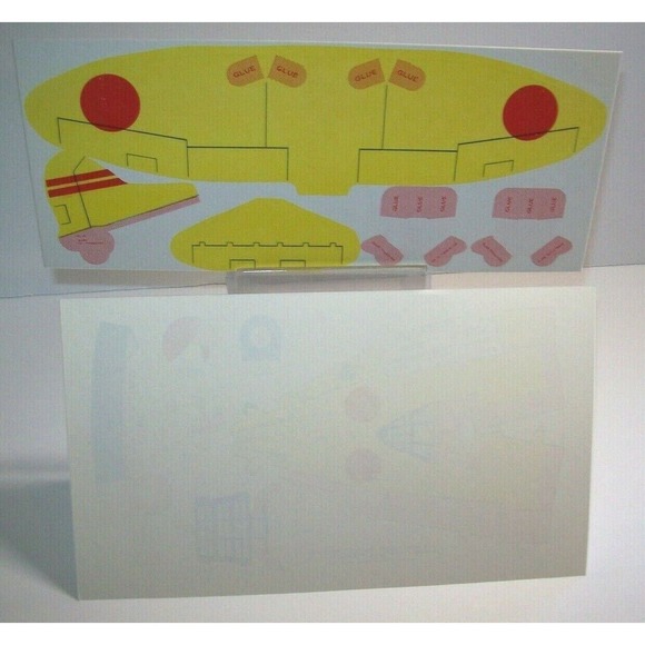 Airplane Toy Jack Armstrong Tru-Flite Model Of Japanese Aichi Val GM Cereal 1944 - Picture 5 of 9